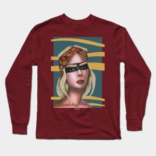 masked girl Long Sleeve T-Shirt